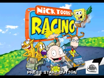 Nicktoons Racing (US) screen shot title